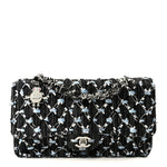 Denim Woven Medium Flap Light Blue