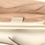 GG Supreme Monogram Horsebit 1955 Shoulder Bag Beige Mystic White