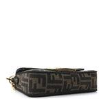 Fabric Jacquard FF 1974 Mini Baguette Tobacco Moro Black