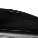 Vitello Liberty F is Fendi Bi-Color FF 1974 Embossed Envelope Belt Bag Maya Black