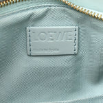 Grained Calfskin Small Puzzle Bag Aquamarine