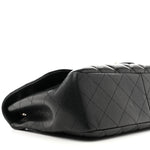 Caviar Quilted Jumbo Single Flap Black