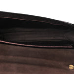 Metallic Calfskin J'Adior Chain Flap Bag Noisette