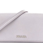 Saffiano Lux Crossbody Bag Glicine