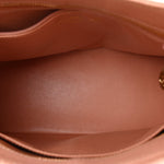 Caviar Quilted Medallion Tote Light Pink