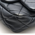 Lambskin Quilted Mini CC Funky Town Flap Black