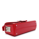 Shiny Calfskin Medium Pencil Shoulder Bag Rouge Lipstick