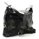 Calfskin Medium Voyou Bag Black