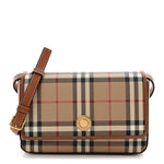 E-Canvas Vintage Check Hampshire Crossbody Archive Beige