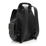 Grained Calfskin Maxi Gallop Backpack Black
