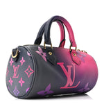 Monogram Giant Spring In The City Papillon BB Midnight Fuchsia
