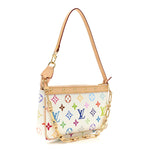 LV X TM Monogram Multicolor Pochette Accessories White