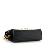 Guccissima Small Padlock Shoulder Bag Black