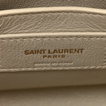 Smooth Calfskin Nano Manhattan Shopper Tote Crema Soft