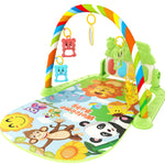 Babynio Baby Play Gym Mat with Piano & Musical Activity Toys