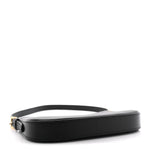 Calfskin LV Bloom Pochette  Black