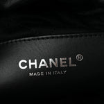 Shiny Calfskin Quilted Mini Chanel 22 So Black