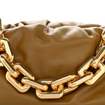 Calfskin The Pouch Chain Teak