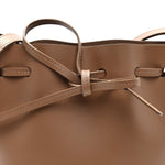Calfskin Mini Mini Bucket Bag Biscotto