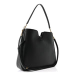 Smooth Calfskin Medium Camille 16 Soft Bag Black