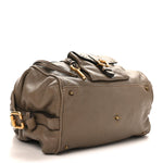 Calfskin Paddington Front Pocket Tote Souris