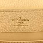Taurillon Snakeskin Mini Capucines Banane
