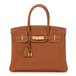 Togo Birkin 30 Gold