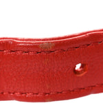 Lambskin Quilted Chanel 19 Waist Bag Red