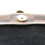 Damier Ebene Vavin Chain Wallet Black