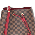Damier Ebene Neonoe MM Cherry Berry