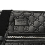 Guccissima Signature Small Messenger Bag Black