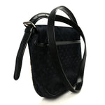 Satin Mini Monogram Conte De Fees Patchwork Musette Black