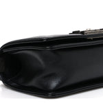 Caviar Quilted Small Boy Flap Black