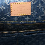 Monogram Denim CarryAll MM Blue
