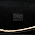 GG Supreme Monogram Medium Dionysus Shoulder Bag Black