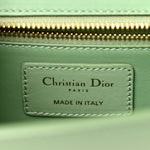 Smooth Calfskin 30 Montaigne Flap Bag Mint Green