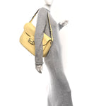 Calfskin Large Aura Horsebit 1955 Shoulder Bag Butter