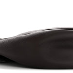 Grained Calfskin Small Slouchy Banana Bag Aubergine