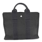 Canvas Herline PM Tote Grey