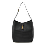 Supple Calfskin Large Le 5 A 7 Soft Hobo Black