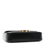 Shiny Calfskin Triomphe Shoulder Bag Black