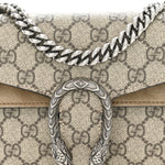 GG Supreme Monogram Mini Dionysus Shoulder Bag Taupe