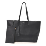 Calfskin Large Shopping Tote Navy