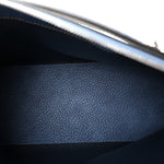 Cuoio Romano Selleria Denim Effect Medium By The Way Soft Boston Bag Blue