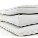 LV x TM Lambskin Embossed Monogram Coussin PM White Multicolor