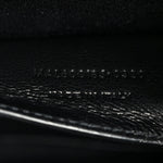 Grain De Poudre Textured Mixed Matelasse Triquilt Medium Monogram Satchel Pebble