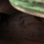 Lizard Print Camera Bag Grass Green