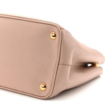 Saffiano Small Galleria Double Zip Tote Cammeo