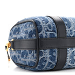 Denim Oblique Nano Groove 17 Bag Blue