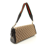 GG Monogram Medium Luce Shoulder Bag Beige Ebony